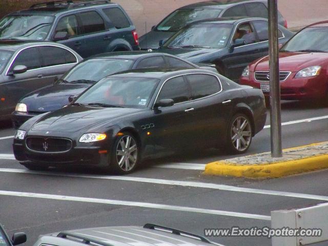Maserati Quattroporte spotted in Houston, Texas