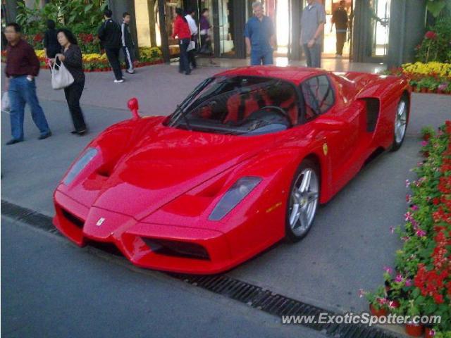 Ferrari Enzo spotted in BEIJING, China