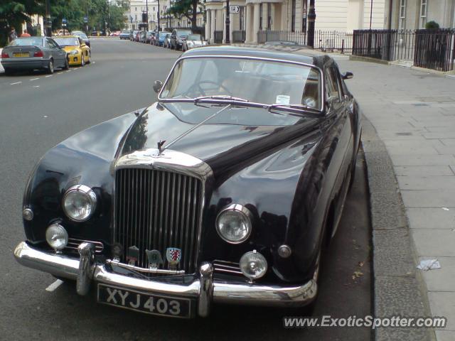 Bentley Continental spotted in London, United Kingdom