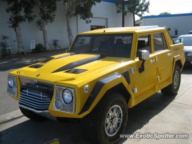 Lamborghini LM002 spotted in Berverly Hills, California