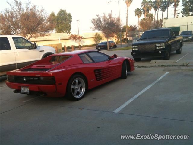 Ferrari Testarossa spotted in Woodland Hills, California
