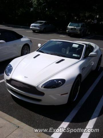 Aston Martin Vantage spotted in Garden city, New York