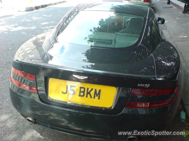 Aston Martin DB9 spotted in London, United Kingdom