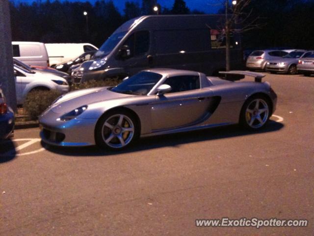 Porsche Carrera GT spotted in Kirchberg, Luxembourg
