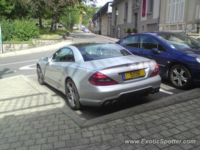 Mercedes SL 65 AMG spotted in Luxembourg City, Luxembourg