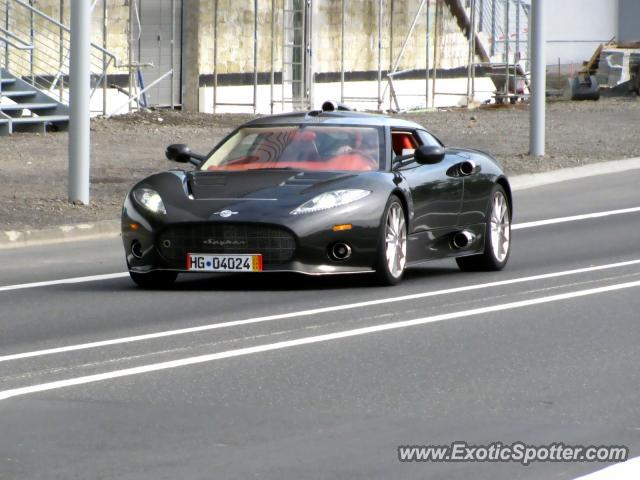 Spyker C8 spotted in Nürburg, Germany