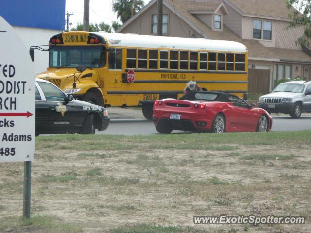 Ferrari F430 spotted in Port Isabel, Texas