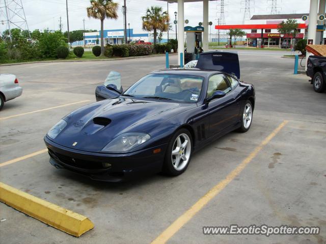 Ferrari 550 spotted in Seabrook, Texas
