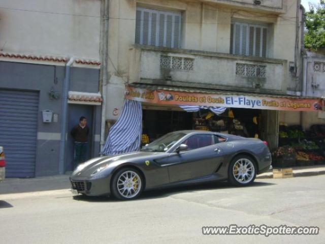 Ferrari 599GTB spotted in Algiers, Algeria