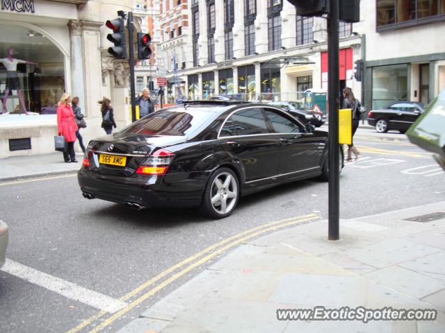 Mercedes SL 65 AMG spotted in London, United Kingdom