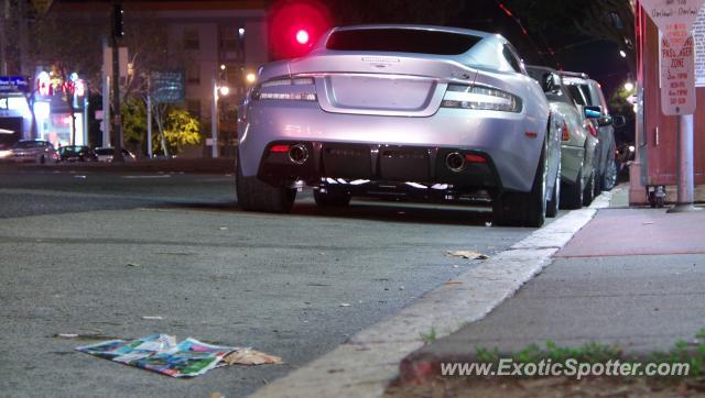 Aston Martin DBS spotted in San Francisco, California