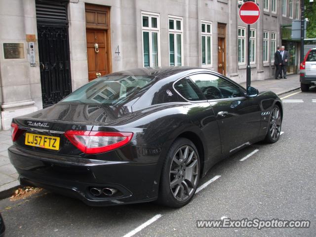 Maserati GranTurismo spotted in London, United Kingdom