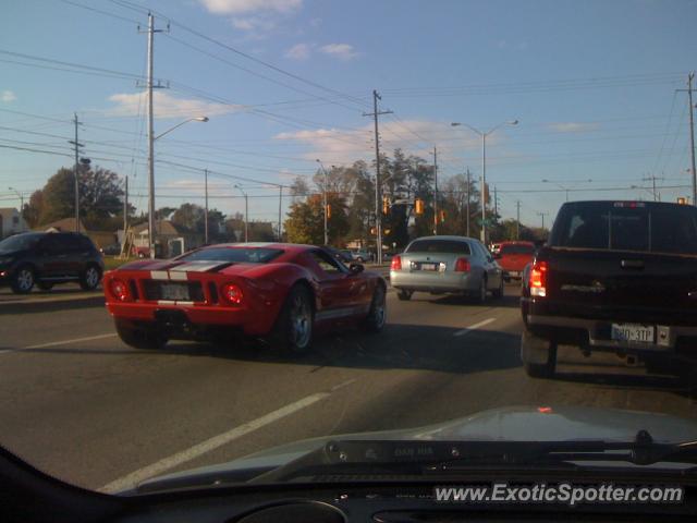 Ford GT spotted in London, Ont, Canada
