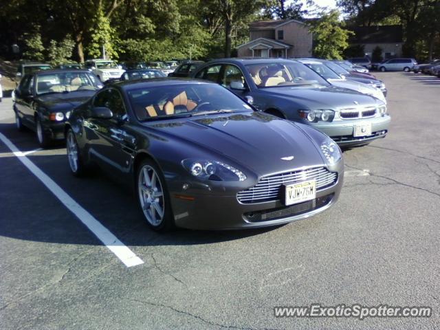 Aston Martin Vantage spotted in Oradell, New Jersey