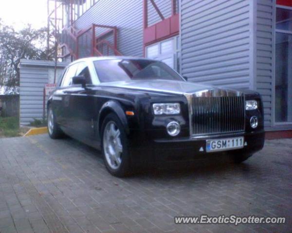 Rolls Royce Phantom spotted in Siauliai, Lithuania