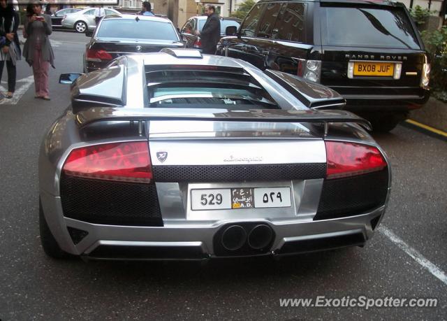 Lamborghini Murcielago spotted in London, United Kingdom