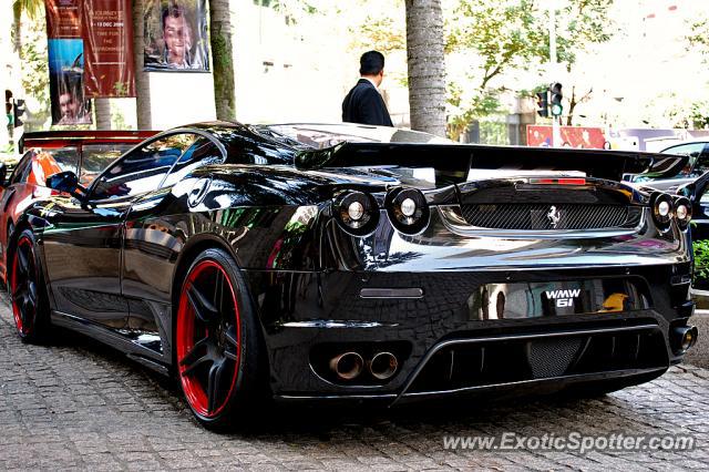 Ferrari F430 spotted in Kuala Lumpur, Malaysia