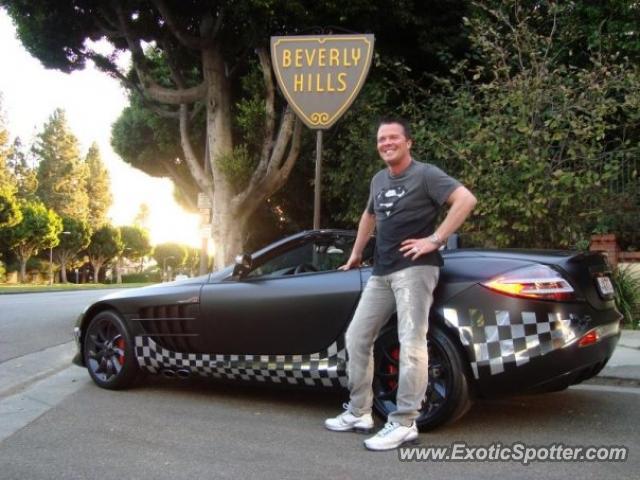 Mercedes SLR spotted in Beverly Hills, California