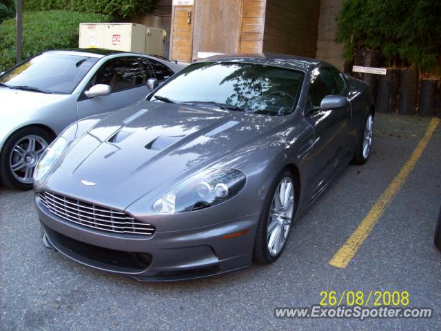 Aston Martin DBS spotted in Vancouver, Canada