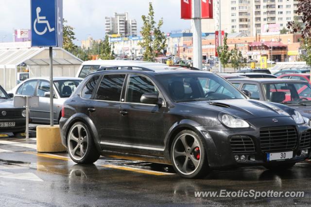 Porsche Cayenne Gemballa 650 spotted in Vilnius, Lithuania