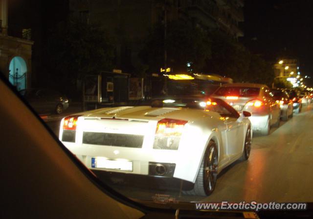 Lamborghini Gallardo spotted in Thessaloniki, Greece