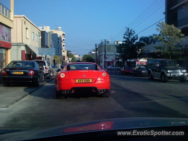 Ferrari 599GTB spotted in Limassol, Cyprus, Greece