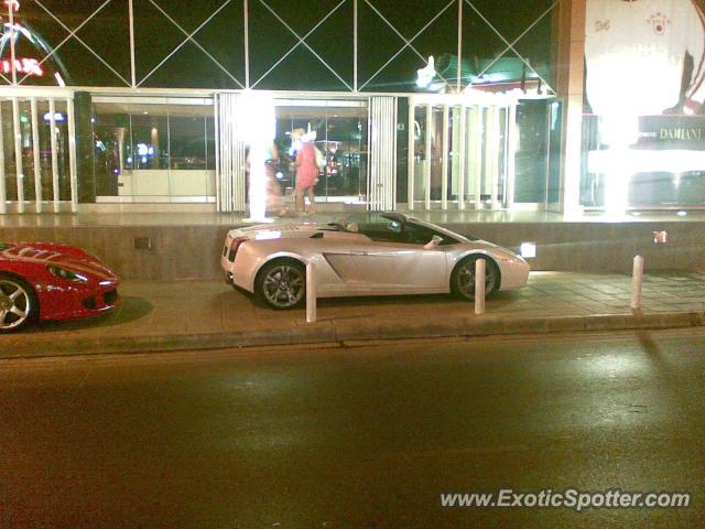 Lamborghini Gallardo spotted in Limassol, Cyprus, Greece