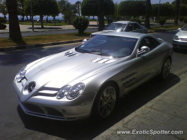 Mercedes SLR spotted in Limassol, Greece