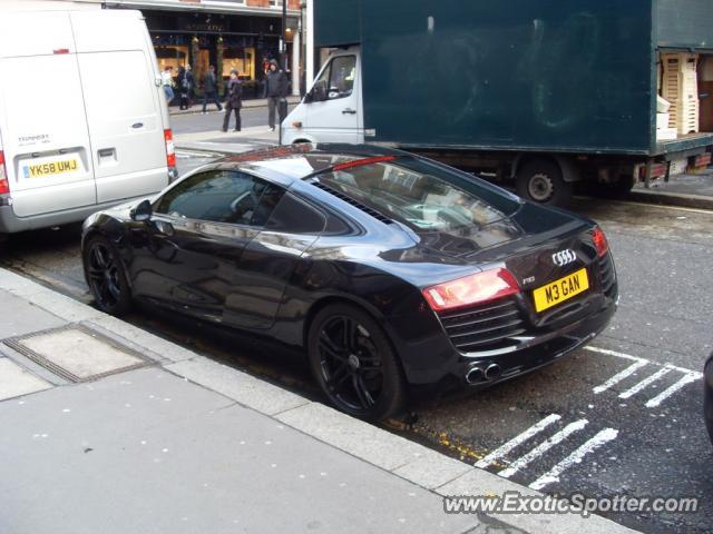 Audi R8 spotted in London, United Kingdom