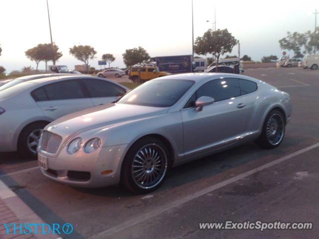 Bentley Continental spotted in Abu Dhabi, United Arab Emirates