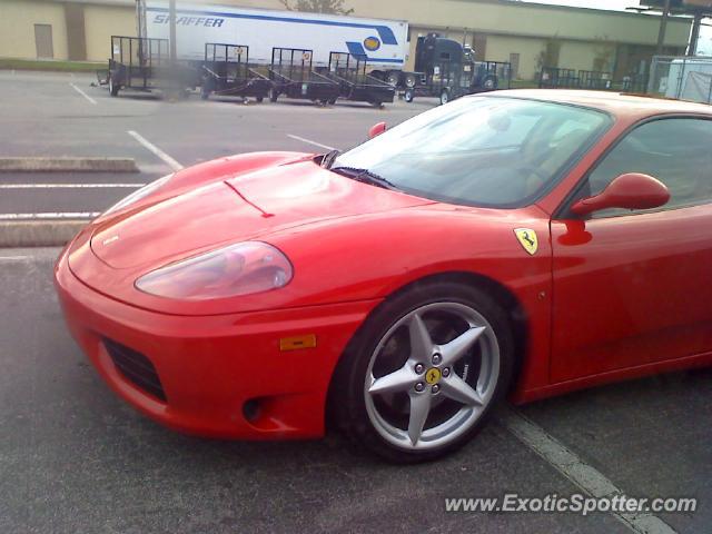 Ferrari 360 Modena spotted in Mobile, Alabama