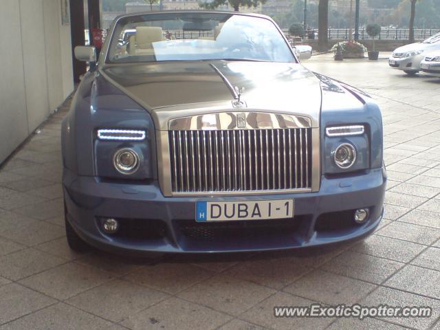 Rolls Royce Phantom spotted in Budapest, Hungary