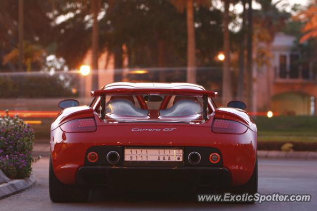 Porsche Carrera GT spotted in Riyadh, Saudi Arabia