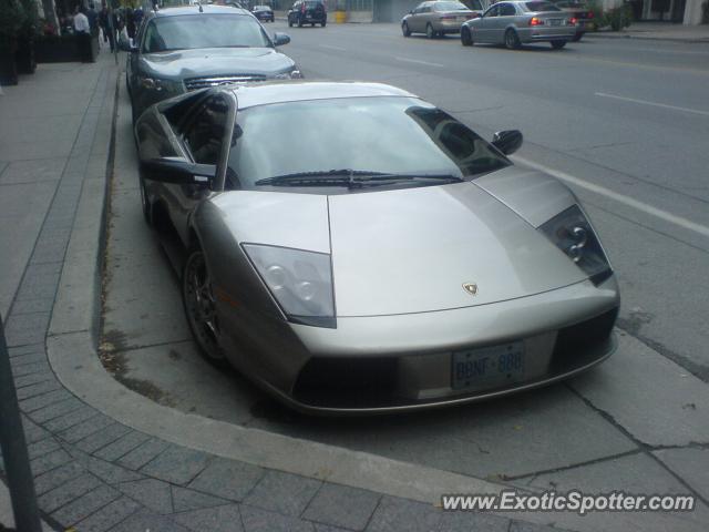 Lamborghini Murcielago spotted in Toronto Ontario, Canada