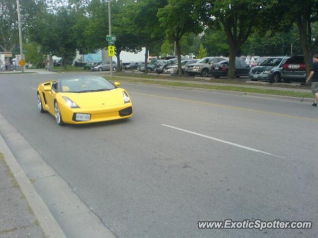 Lamborghini Gallardo spotted in London Ontario, Canada