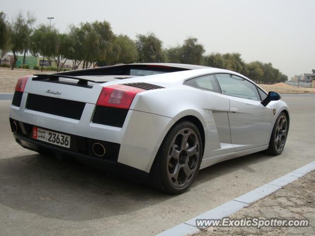 Lamborghini Gallardo spotted in Abu dhabi, United Arab Emirates
