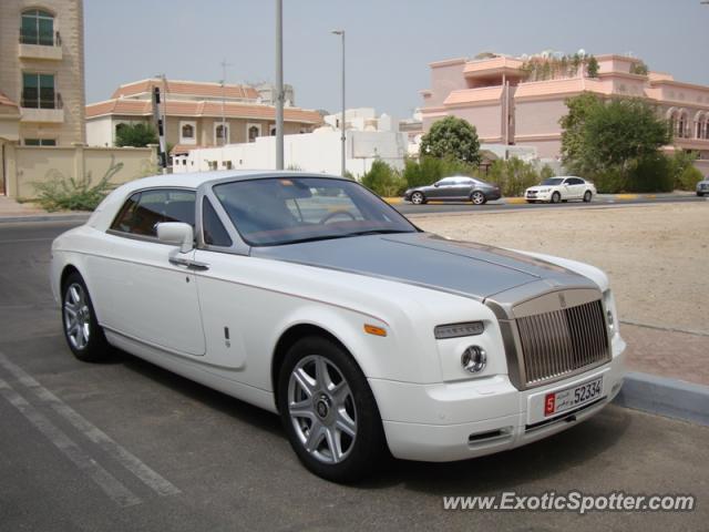 Rolls Royce Phantom spotted in ABU dHABI, United Arab Emirates