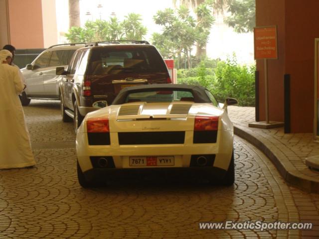 Lamborghini Gallardo spotted in DUBAI, United Arab Emirates