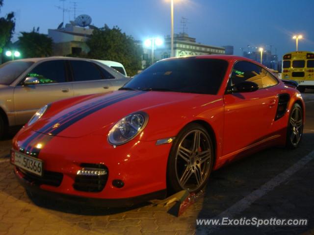 Porsche 911 GT2 spotted in ABU DHABI, United Arab Emirates
