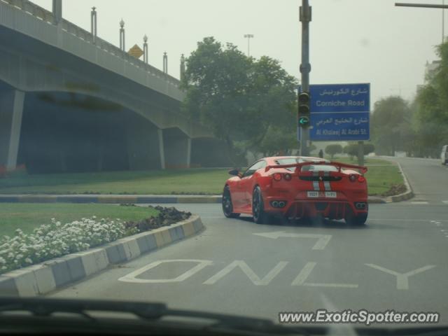 Ferrari F430 spotted in ABU DHABI, United Arab Emirates