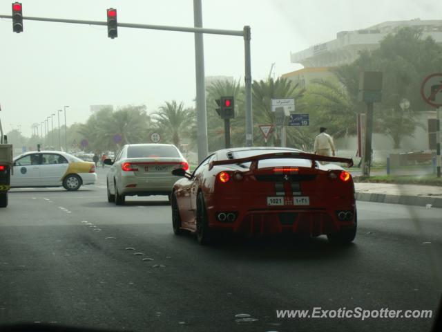 Ferrari F430 spotted in ABU DHABI, United Arab Emirates