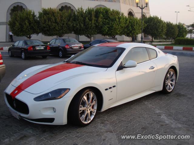 Maserati GranTurismo spotted in Abu dhabi, United Arab Emirates