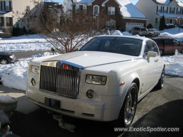 Rolls Royce Phantom spotted in Washington D.C, Maryland