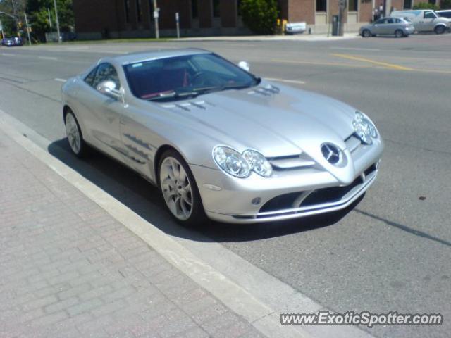 Mercedes SLR spotted in London Ontario, Canada