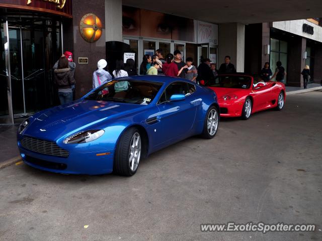 Aston Martin Vantage spotted in Houston, Texas