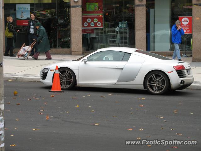 Audi R8 spotted in Toronto, Canada