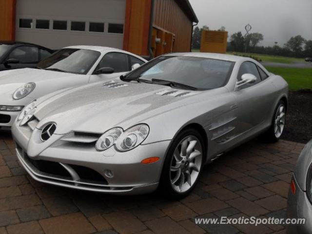 Mercedes SLR spotted in Milford, New Jersey