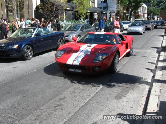 Ford GT spotted in Toronto Ontario , Canada