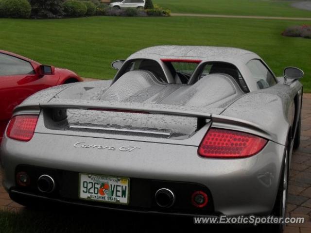 Porsche Carrera GT spotted in Milford, New Jersey