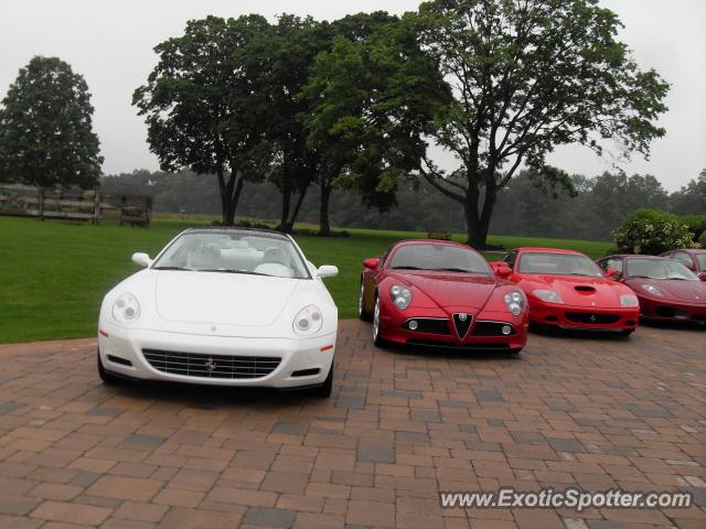 Alfa Romeo 8C spotted in Milford, New Jersey